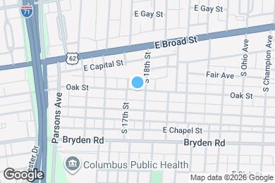Map image of the property - 881 Oak St