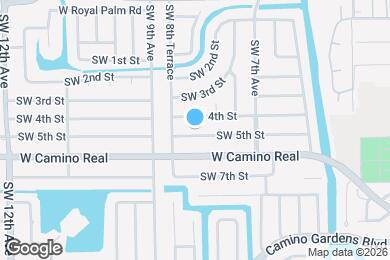 Map image of the property - 801 SW 5th St