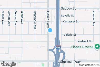 Map image of the property - 7402 Haskell Ave