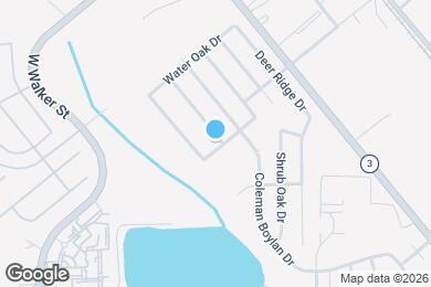 Map image of the property - 1307 Mossy Oak Dr