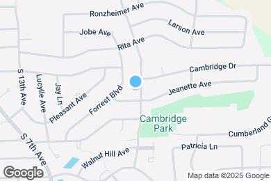 Map image of the property - 1657 S Tyler Rd