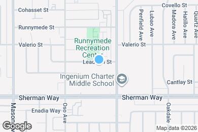 Map image of the property - 20134 Leadwell St