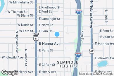 Map image of the property - 409 E Jean St