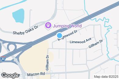Map image of the property - 6247 Brightwood Cove