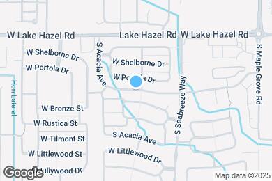Map image of the property - 9251 W Brogan Dr