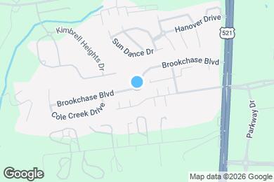 Map image of the property - 3033 Brookchase Blvd