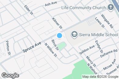 Map image of the property - 1620 Birch Ct