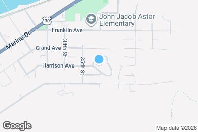 Map image of the property - 3512 Harrison Ave