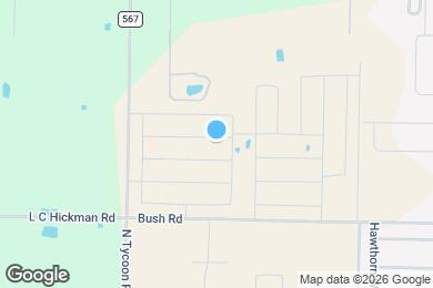 Map image of the property - 2031 Bluestem Dr
