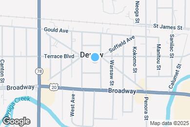 Map image of the property - 591 Terrace Blvd