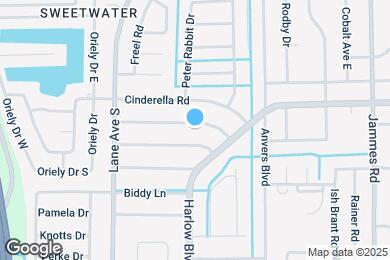 Map image of the property - 6750 Snow White Dr