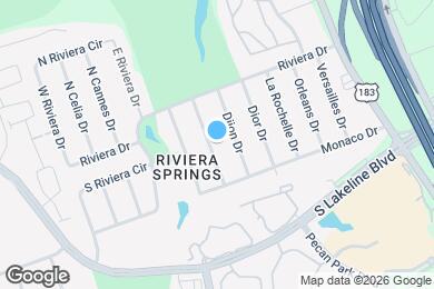 Map image of the property - 2404 Monte Carlo Dr