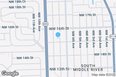 Map image of the property - 1515 NW 7th Terrace
