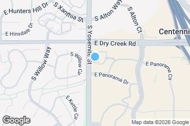 Map image of the property - 9039 E Panorama Cir