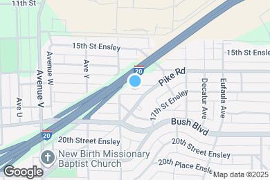 Map image of the property - 2621 17th St Ensley