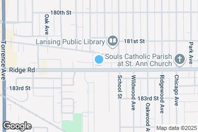 Map image of the property - 2718 Ridge Rd