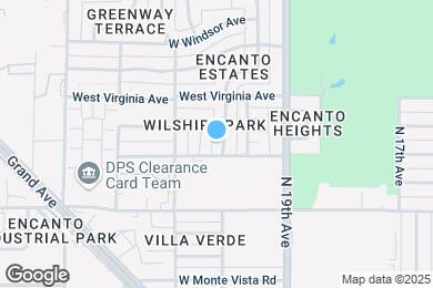 Map image of the property - 2408 N 20th Ave