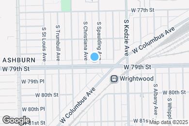 Map image of the property - 3308 W 79th St
