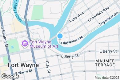 Map image of the property - 701 Edgewater Ave