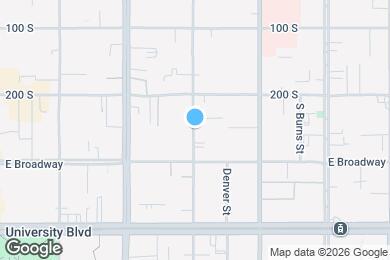 Map image of the property - 385 S 400 E