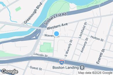 Map image of the property - 29 Waverly St