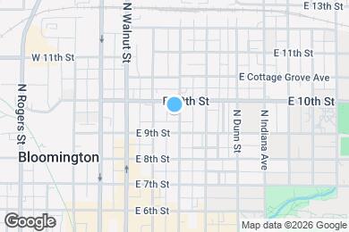 Map image of the property - 519 N Lincoln St