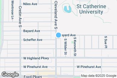 Map image of the property - 656 Cleveland Ave S