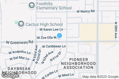 Map image of the property - 6121 W Zoe Ella Way