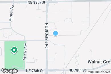 Map image of the property - 8309 NE St Johns Rd