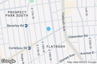 Map image of the property - 257 E 19th St