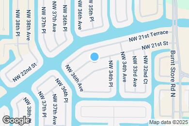 Map image of the property - 3512 NW 21st St