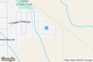 Map image of the property - 1369 E Old Mesquite St