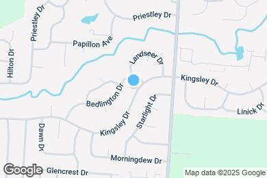 Map image of the property - 8492 Kingsley Dr