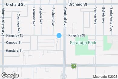 Map image of the property - Kingsley Patio Homes