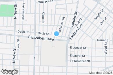 Map image of the property - 233 E Elizabeth Ave