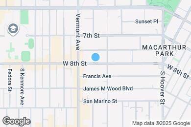 Map image of the property - 2935 W 8th St