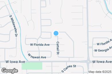 Map image of the property - 1213 Cattail St