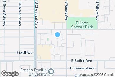 Map image of the property - 1190 S Winery Ave