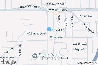 Map image of the property - 1825 N 47th St