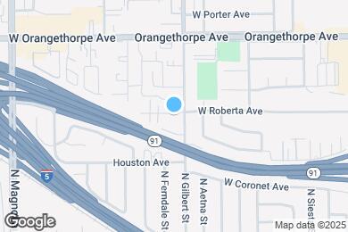 Map image of the property - 2302 W Roberta Ave