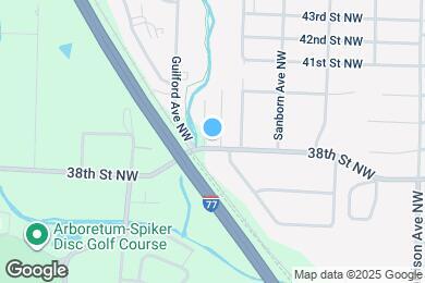 Map image of the property - 2705 38th St NW