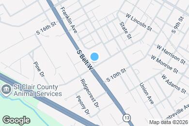 Map image of the property - 607 S 11th St
