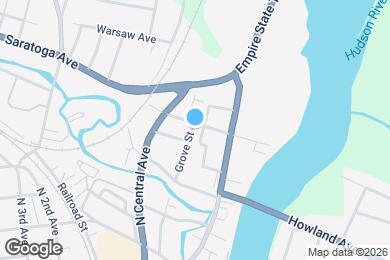 Map image of the property - 31 Saratoga Ave