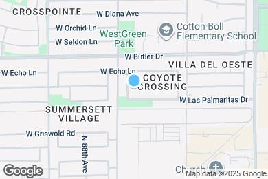 Map image of the property - 8625 W El Caminito Dr