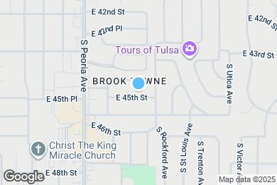 Map image of the property - 1373 E 45th St