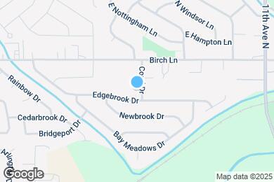 Map image of the property - 16403 Coral Dr