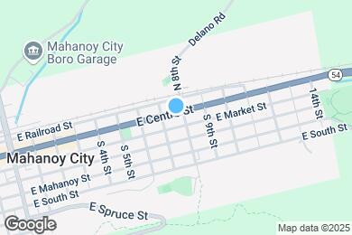 Map image of the property - 726 E Centre St
