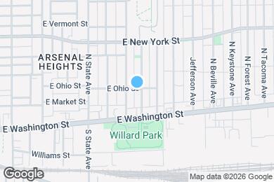Map image of the property - 44 E Parkview Ave