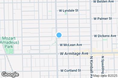 Map image of the property - 3575 W Dickens Ave