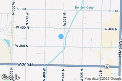 Map image of the property - 327 N 300 W